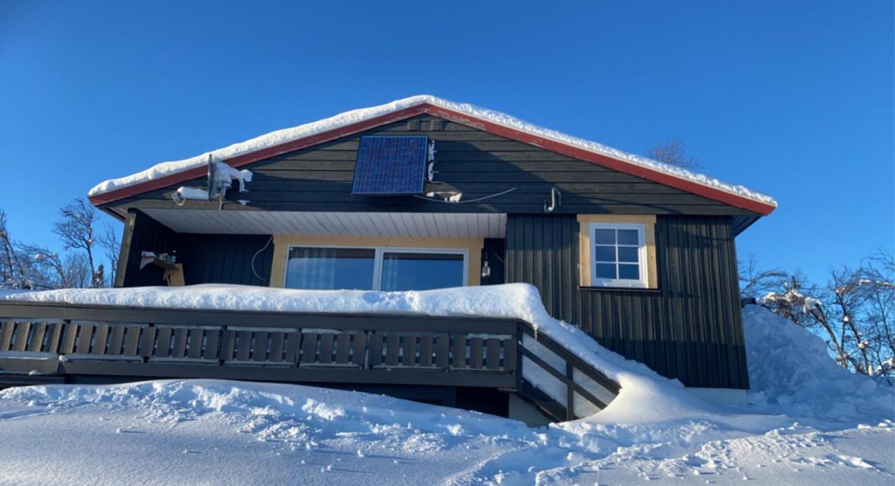 Cabin In The Mountain, Outstanding View & Solar Energy Vollen Buitenkant foto