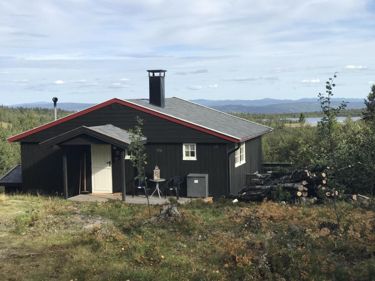Cabin In The Mountain, Outstanding View & Solar Energy Vollen Buitenkant foto