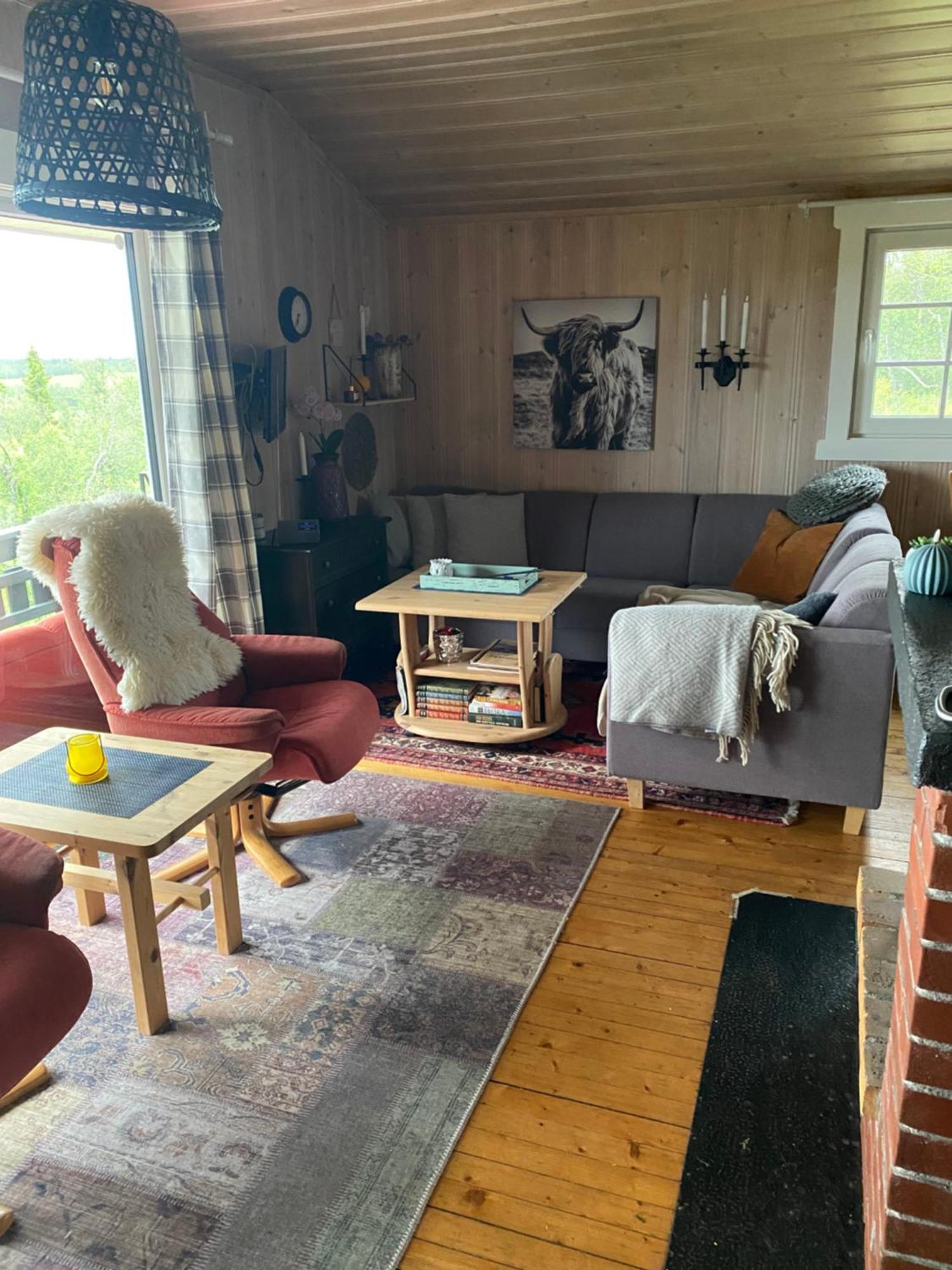 Cabin In The Mountain, Outstanding View & Solar Energy Vollen Buitenkant foto