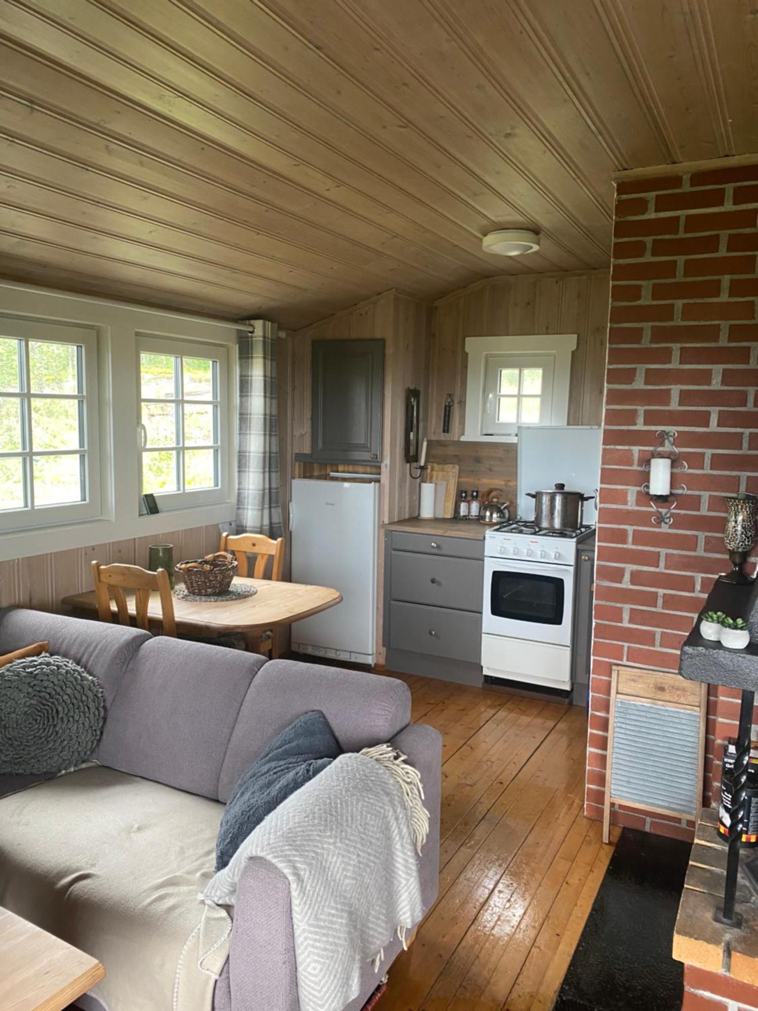 Cabin In The Mountain, Outstanding View & Solar Energy Vollen Buitenkant foto